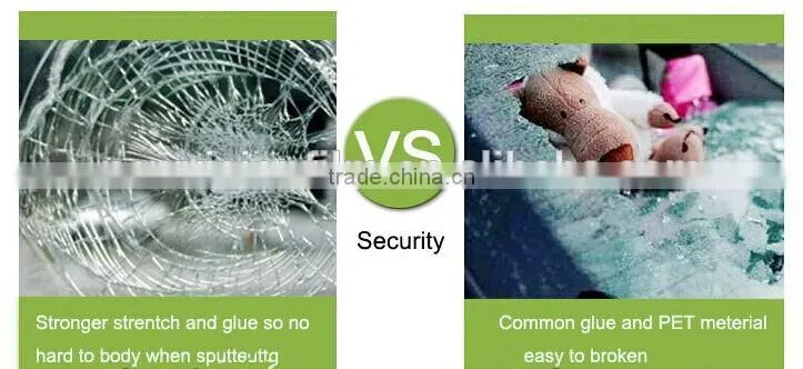 Electric window tinting film high quality static cling film