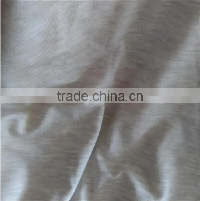 Cotton silver Jersey fabric for underwear Antibacterial 6% silver