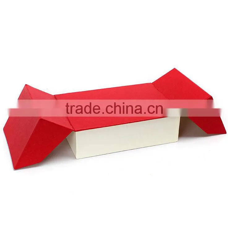 Eco-Friendly Recycle Custom LOGO Printed Foldable Paper Gift Custom Wedding Flat Printed Paper Candy Box