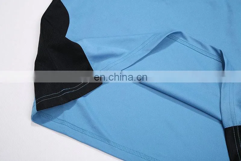 Short Sleeves Soccer Athletes Jerseys with Pocket