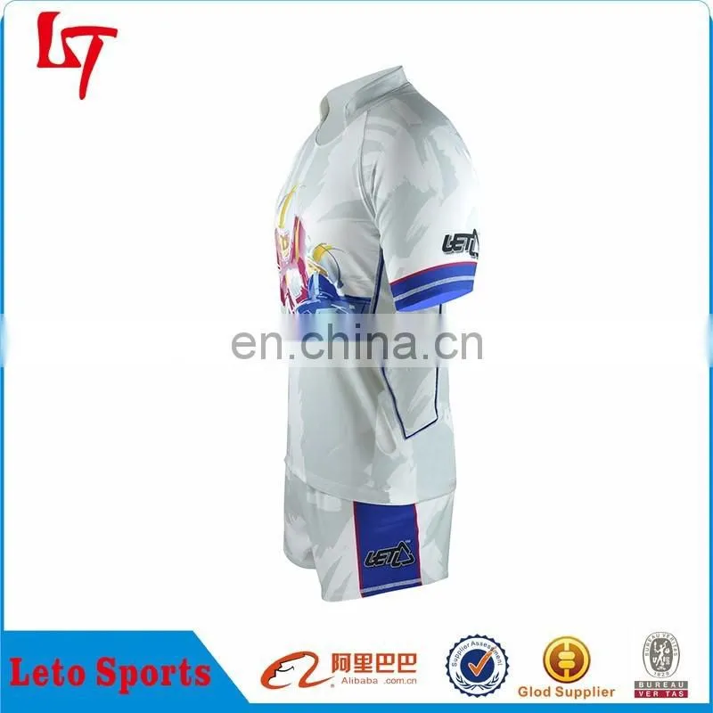 top quality cool dry durable rugby jersey sets unforms