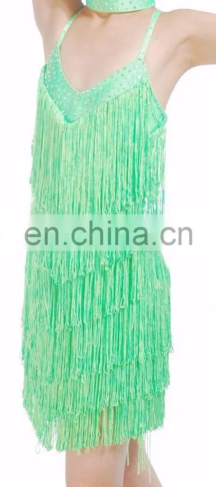 ANNA SHI Fashion Style Of latin dance dress