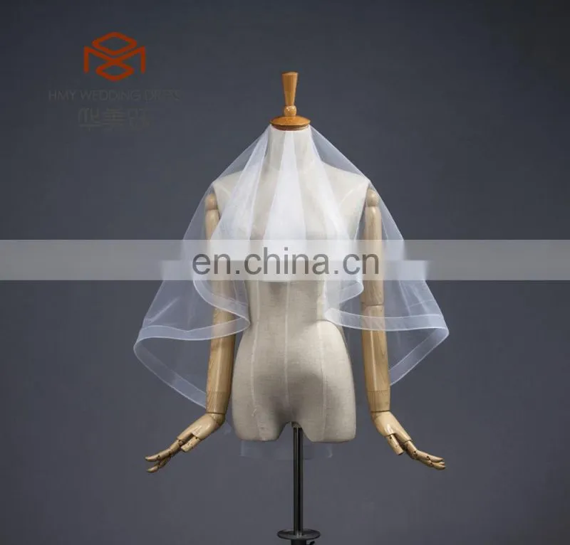 wholesale High quality Wedding Accessories bridal veil organza