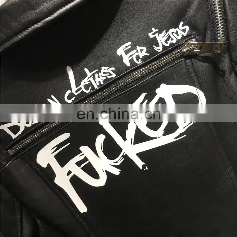 Latest Fashion Custom Black Winter Cheap Leather Jackets Women Leather Jacket Wholesale