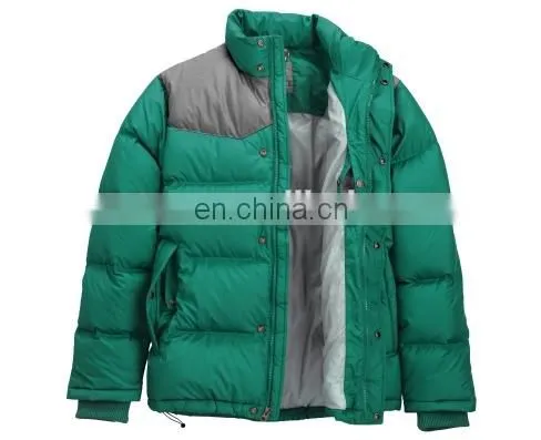 men artificial mountain down jacket