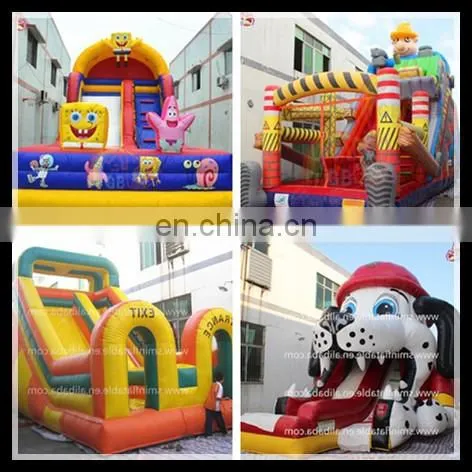 Hot Sale giant adult inflatable slide,large slip and slide,inflatable pool slide for kid
