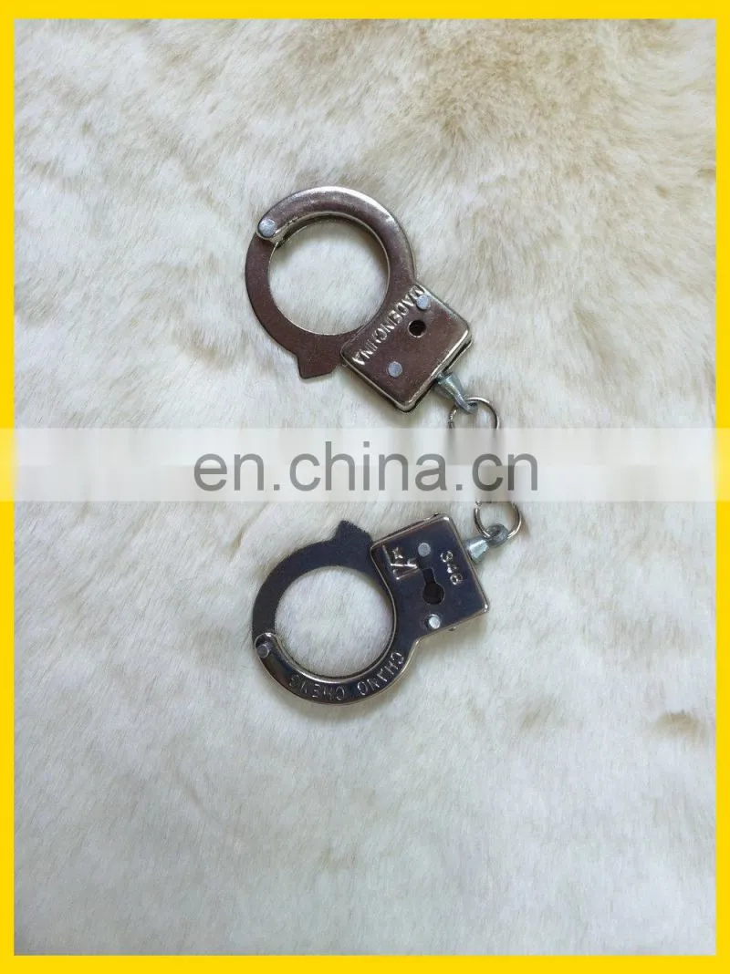 personalized mini handcuff keychains