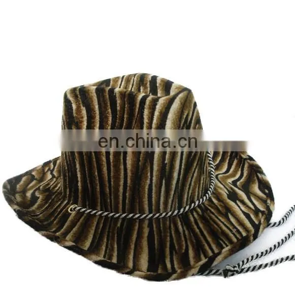 MCH-2099 Party Carnival novelty cheap adult pattern floppy hat wide brim fedora hat