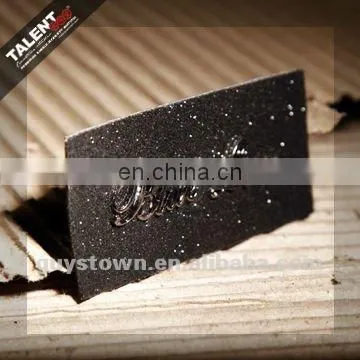 custom private brand name logo label metal jeans leather tags