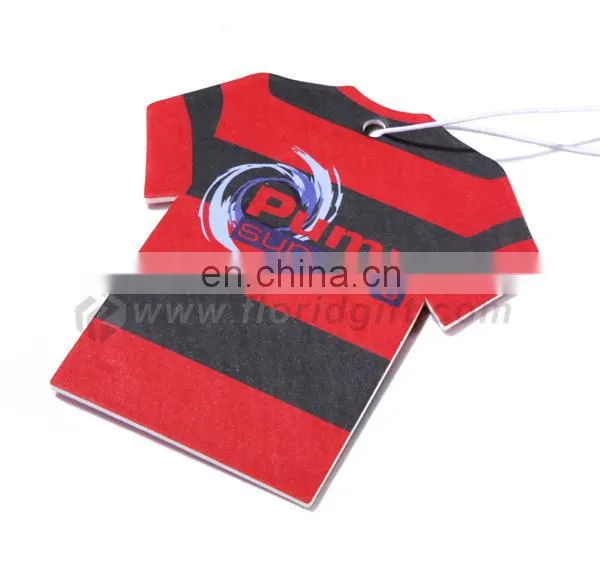 Hot sale long lasting scent cheap paper car air freshener