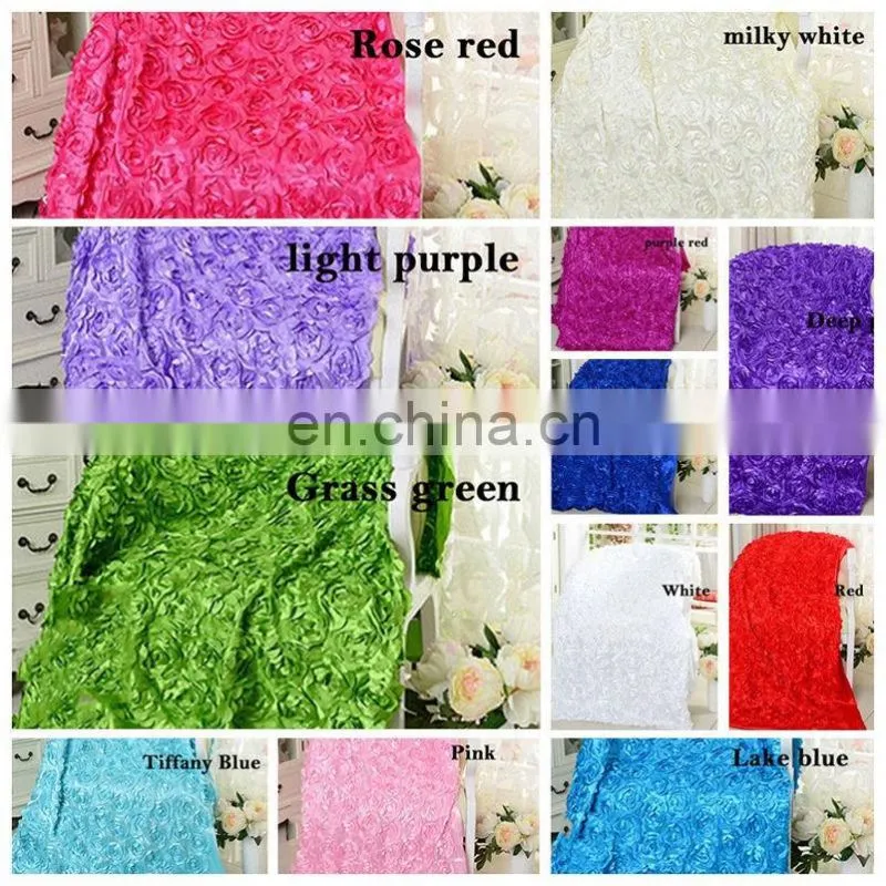 3D Rose Flower Home Decor Stage Hall Carpet Wedding Aisle Runner