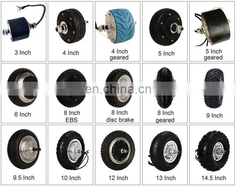 Cool 24V 250W 12 Inch Hub Motor E-bike Motor