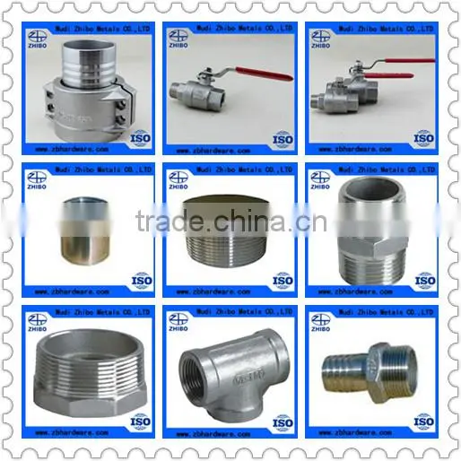 stainless steel pipe fittings round shape