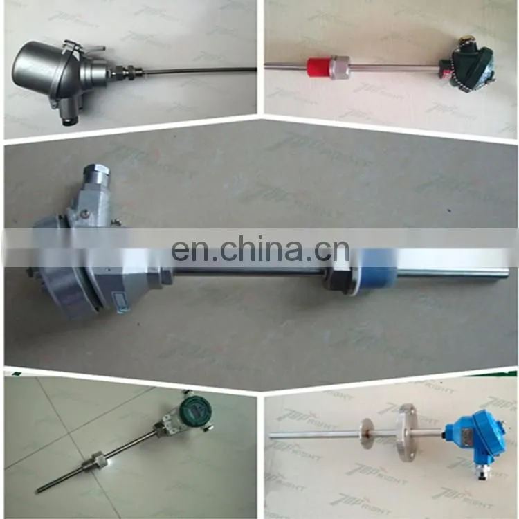 Ptrh10-pt WRP S type thermocouple with ceramic tube in 500mm and metal tube 150mm