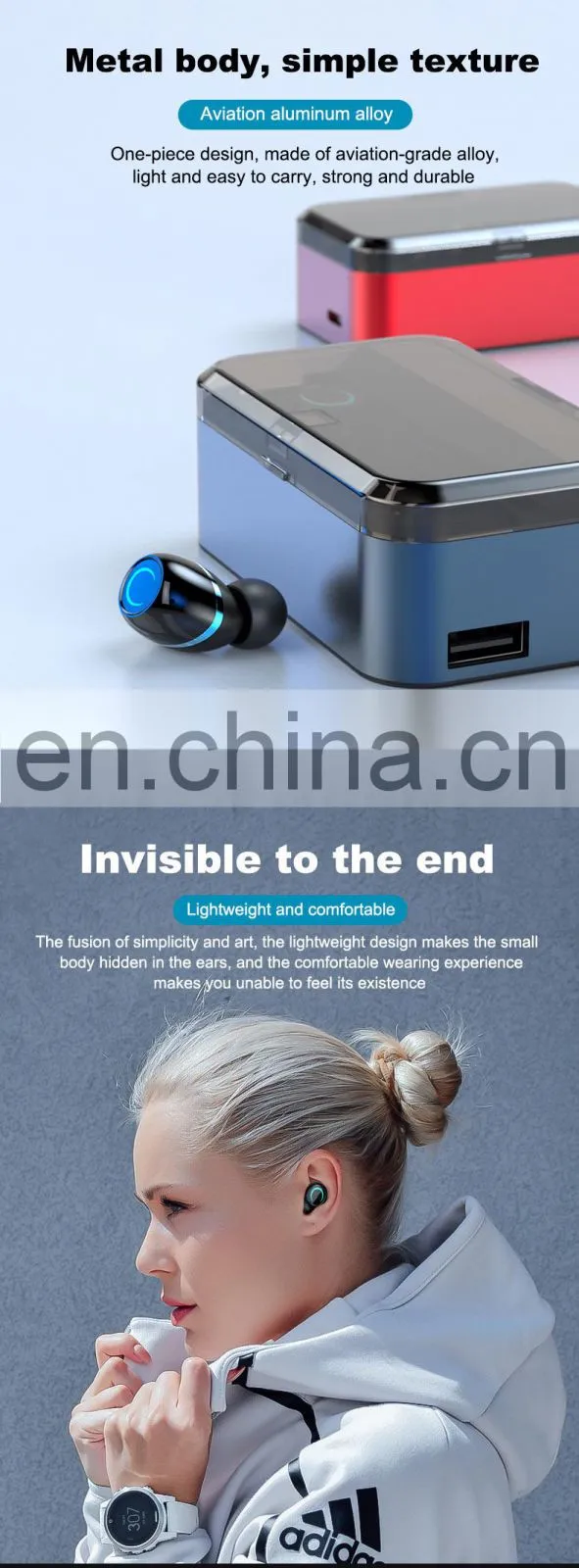2020 News Oem Manufactory Mobile Phone Accessories Water Proof Earbuds Smart Watch Eearphonefor Iphone Original Headphone