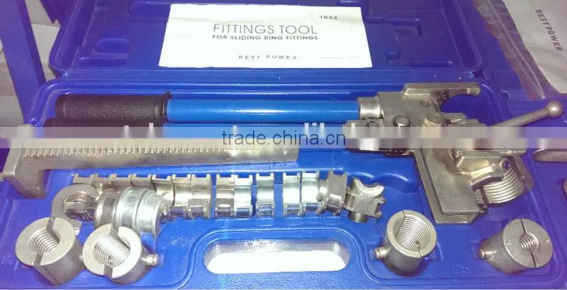 Sliding fittings tool