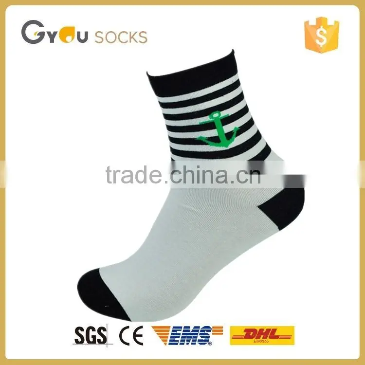Boys and Girls cotton knitted school socks with double stripes
