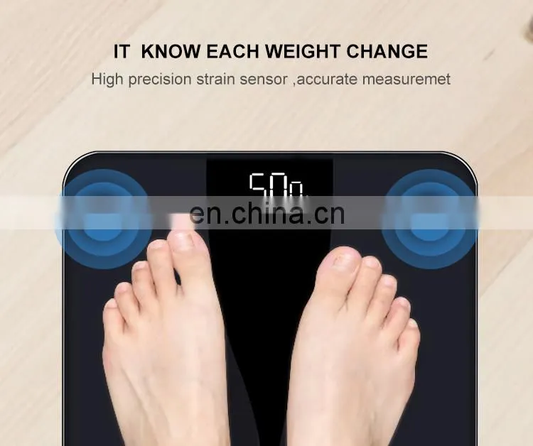 Personal Household 180Kg 396Lb Body Weigh Digital Bathroom Electronic Weighing Scale