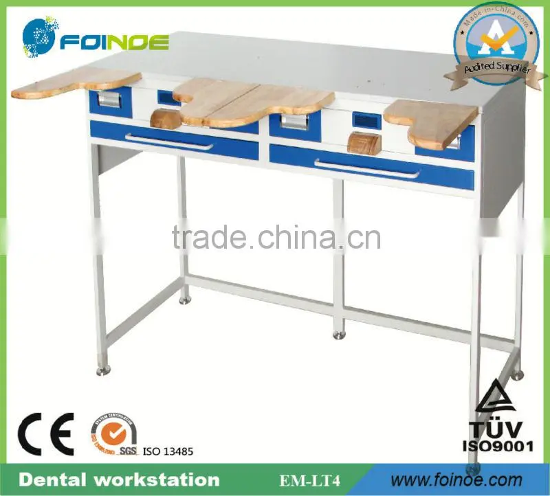 EM-LT6 Double Dental lab Workstation for laboratory with CE