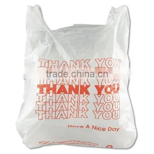 customized designer plastic bag for super market shopping packing