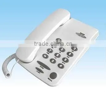FSK and DTMF and redial basic corded telephone for office
