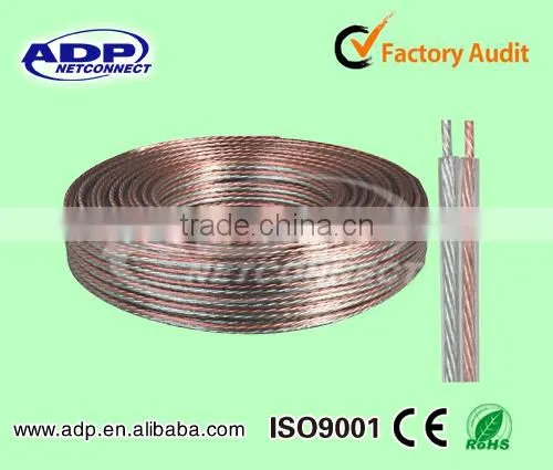 Speaker Flex 1.5mm2 Speaker Cable - Transparent 100m