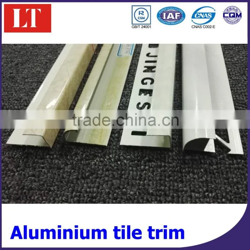 Beautiful aluminium tile trim profile tile accessories
