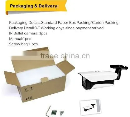New Design 2MPixel Bullet Camera AHD IR Night Vision 1/2.8" SONY Real Color 1080P CCTV Camera PAL/NTSC