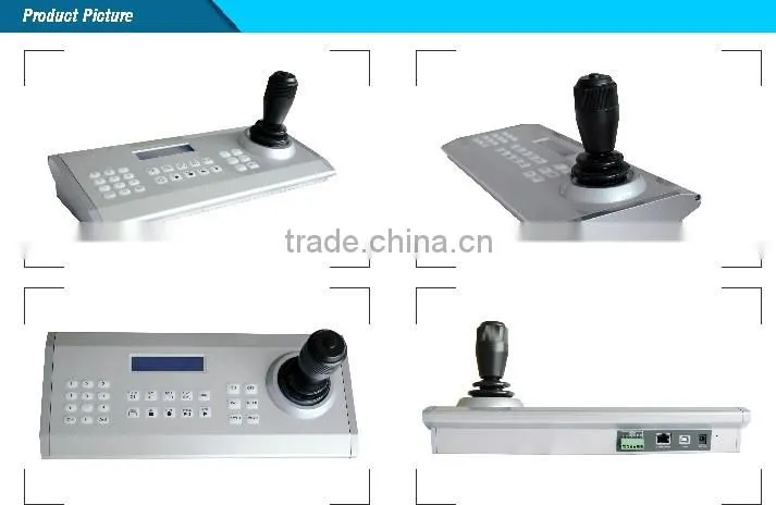 RS232 RS485 3D Analog USB PTZ Camera Keyboard Controller