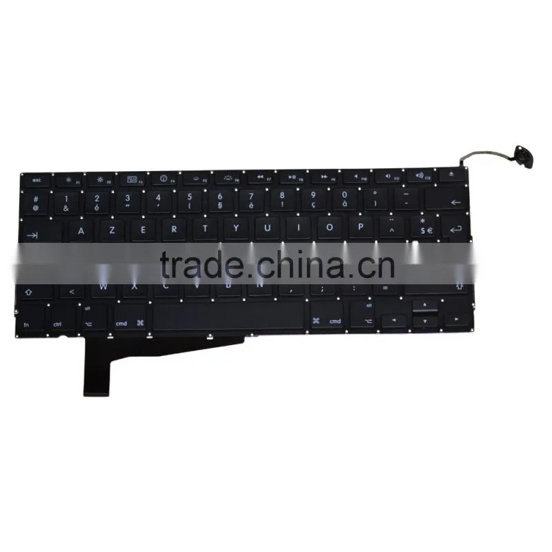 NEW French Laptop Keyboard Replacement For 2008 Macbook Pro 15" A1286 208-2012
