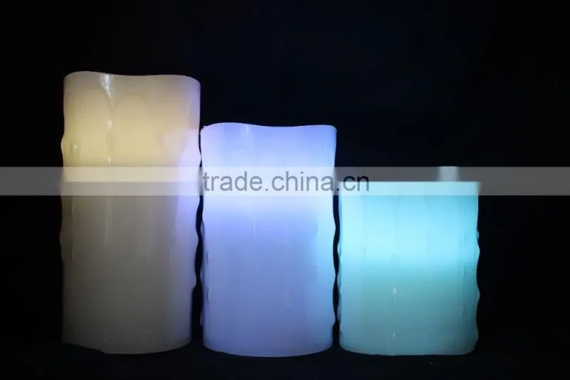 led wax candle