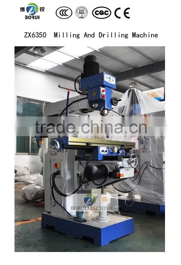 ZX6350A Knee Type Milling And Drilling Machine