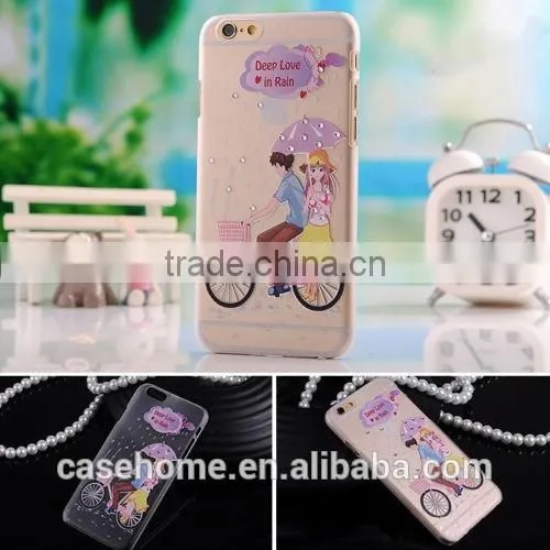 3D case cover For Apple iPhone 6s 6s Plus Luxury Bling Glitter Rhinestone Crystal Case Cover