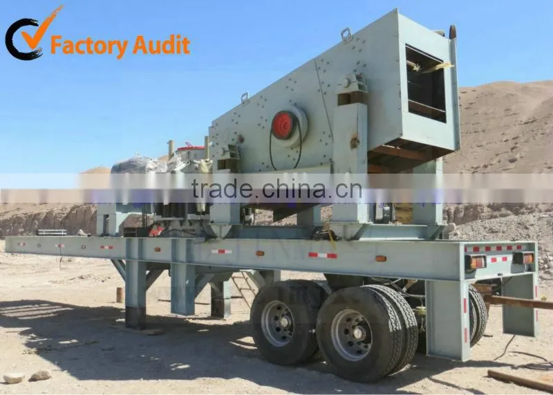 50 TPH to 500 TPH Mobile Crushing Plant