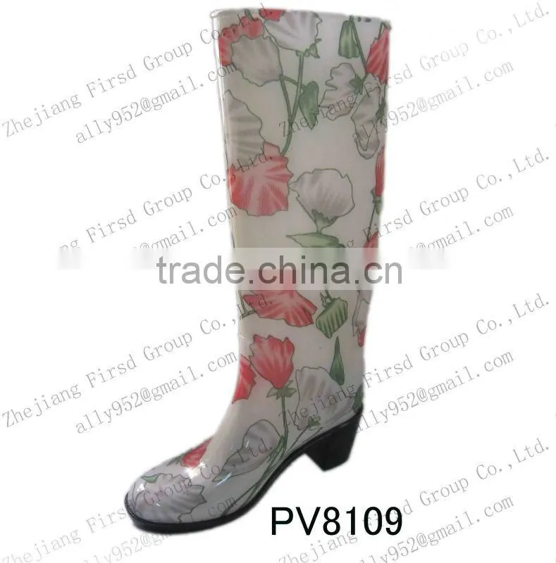 2013 latest women rain boots