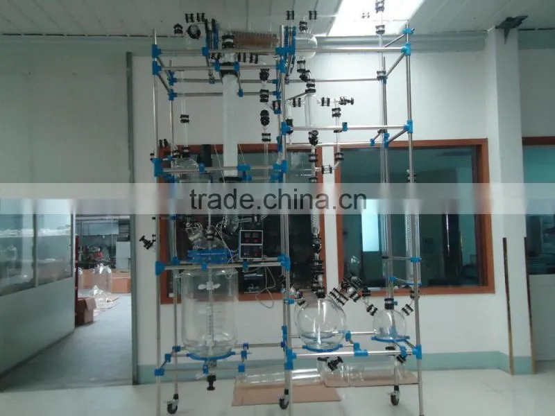 100L Efficient Glass Reaction System for Chemical Production