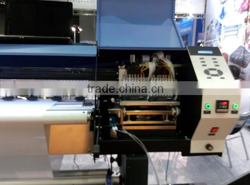 1.9m digital Direct to textile printer, 1.9m digital Inkjet Textile Printer with Heater machine