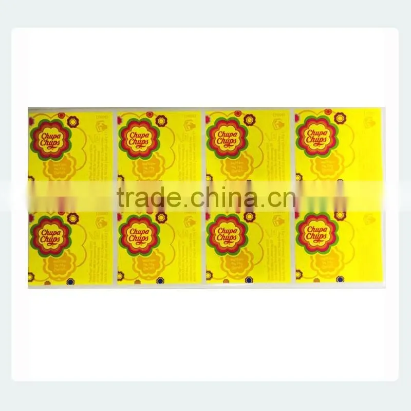 Waterproof adhesive sticker label