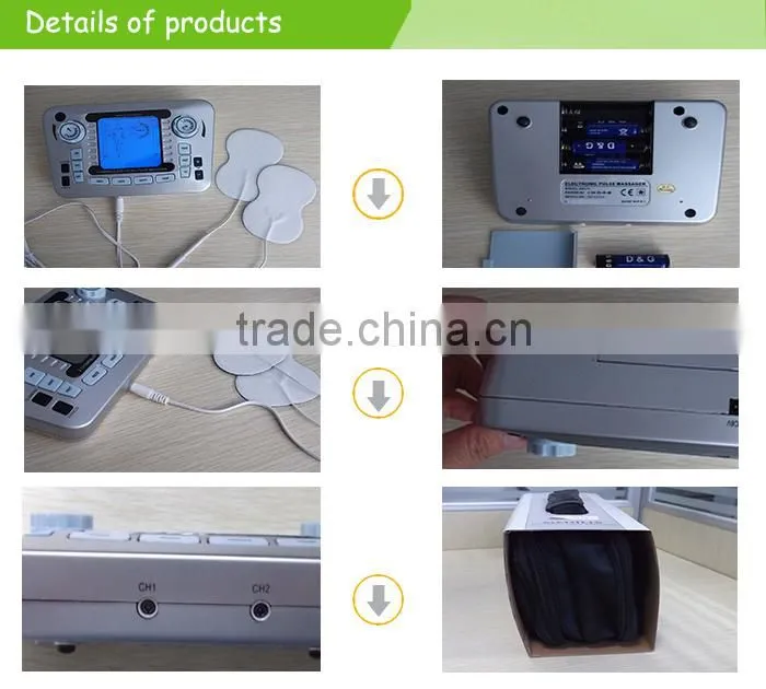 smart electronic pulse massager for relief pains