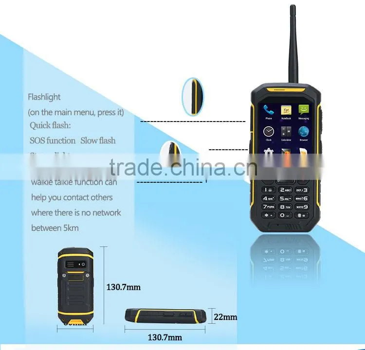 2500mAh Polymer Lithium Ion big button cell phone , cheap cell phone from china