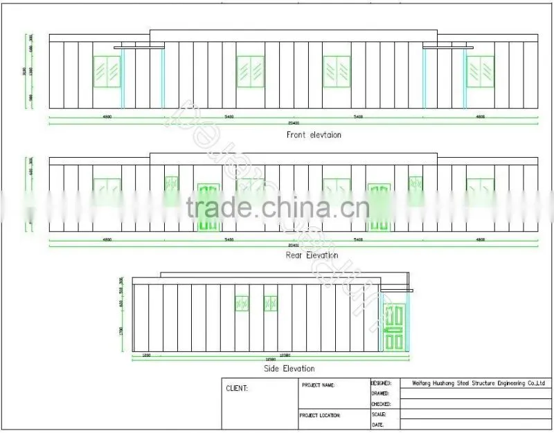 Low cost modular house malaysia, facoty design house of 80 square meters,hot sale modern house designs
