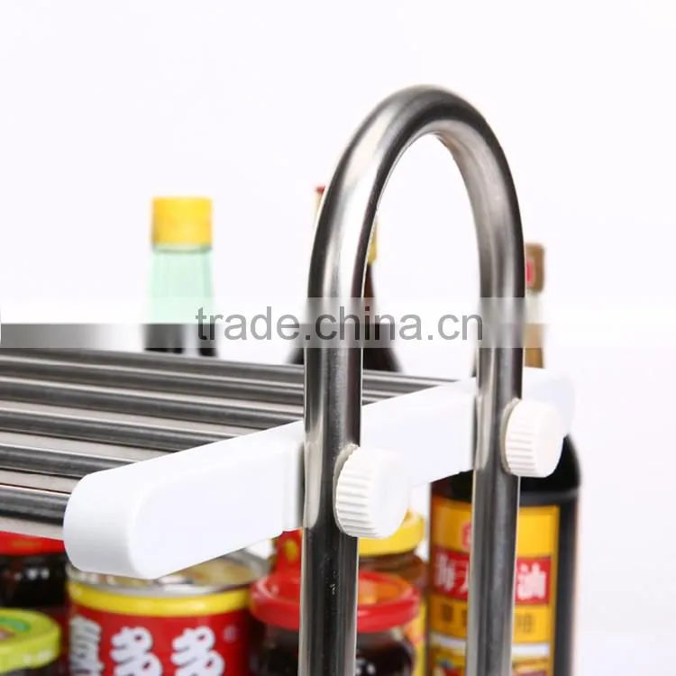 S/S+ABS 53*22.5*29.5 Hot products stainless steel kitchen storage rack