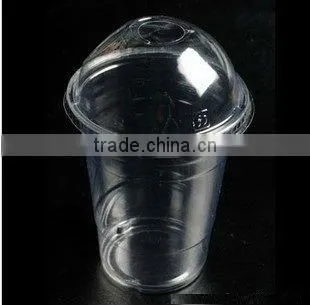 Disposable Clear Plastic PP 5oz, 6oz,7oz Water/Milk/Coffee/Juice Cup with Cover