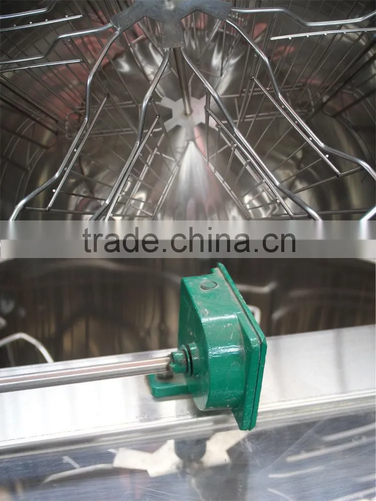 6 frame manual honey extractor beekeeping equipments