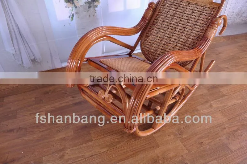 RWR008 Cane rocking chair