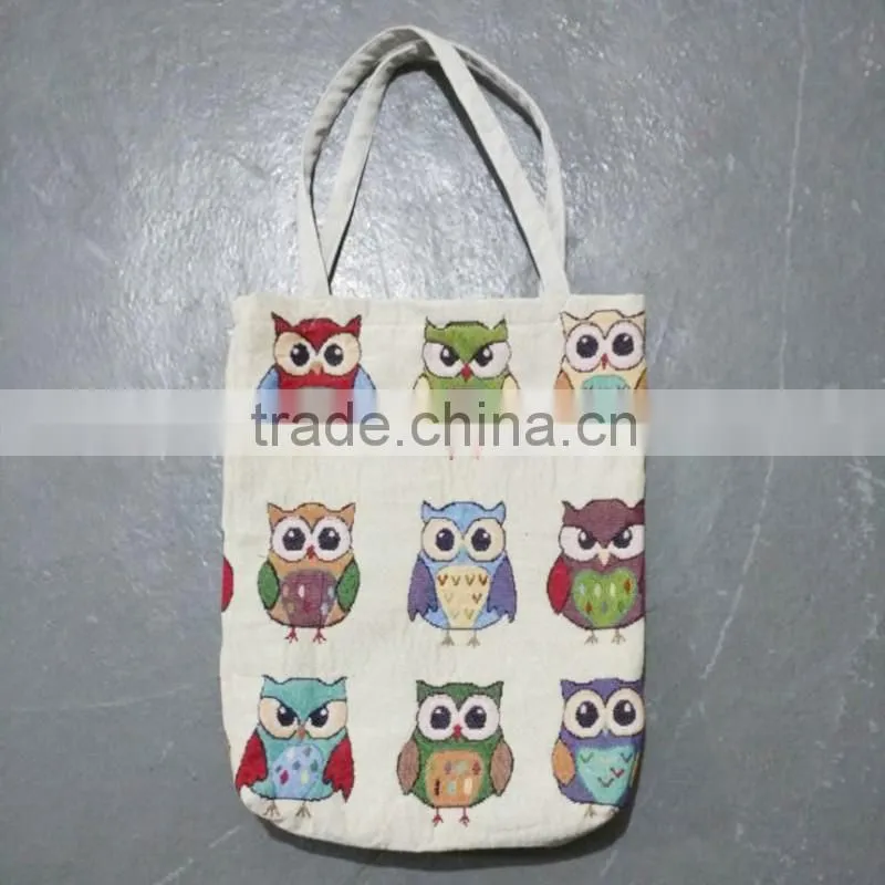 PLUS China white color canvas woman fashion handbags wholesale 2016