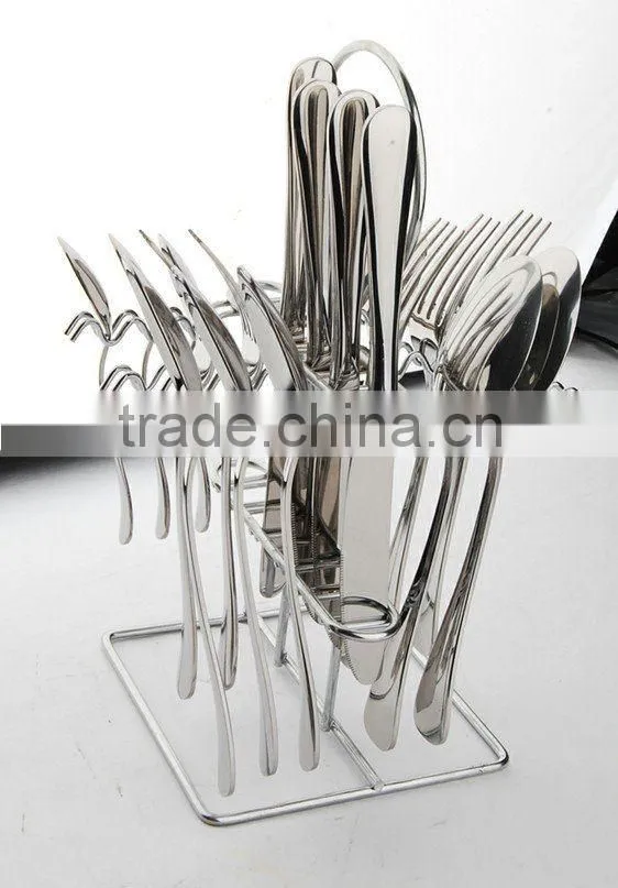 Jieyang salad Serving Spoons of plain handle with high quality and low price