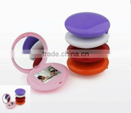 mini digital photo frame with mirror for wedding