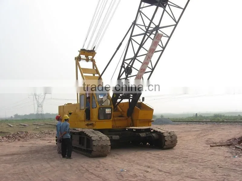 second hand Hitachi crane in a good condition 50t kh180 crawler truck crane for sale