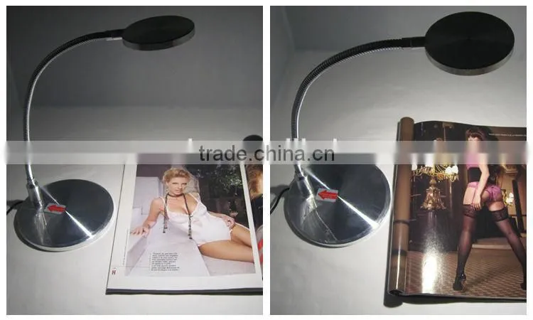 Alibaba express 5W LED touch senser table reading lamp T2243